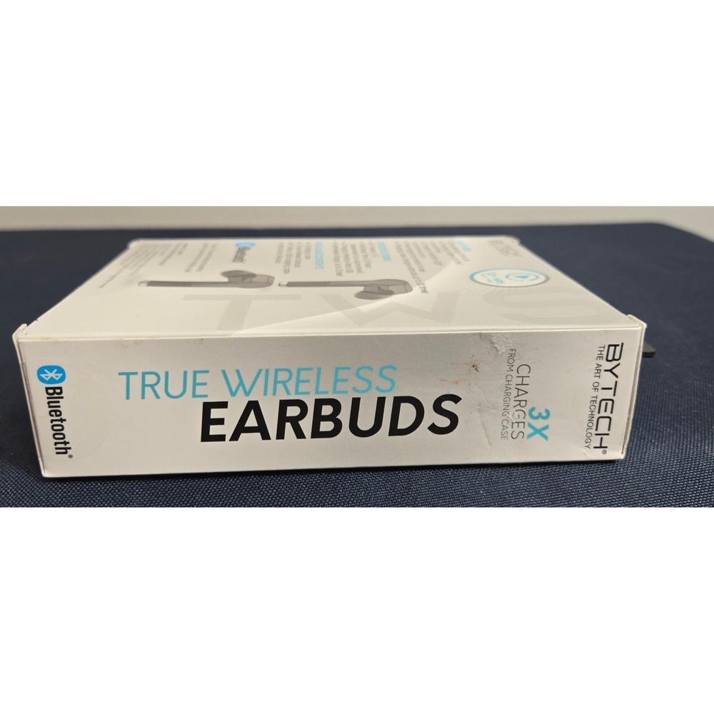 BYTECH  True Wireless Earbuds Bluetooth And Charger Case, Pre Paired. BRAND NEW - Picture 2 of 4